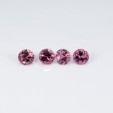 Earth Mined Pink Tourmaline 0.41ct Round 4.6x4.6mm – Untreated Loose Gemstone for Ring, Pendant & Jewelry Making – One Stone