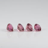 Earth Mined Pink Tourmaline 0.41ct Round 4.6x4.6mm – Untreated Loose Gemstone for Ring, Pendant & Jewelry Making – One Stone