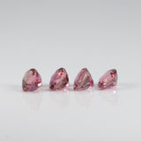 Earth Mined Pink Tourmaline 0.41ct Round 4.6x4.6mm – Untreated Loose Gemstone for Ring, Pendant & Jewelry Making – One Stone