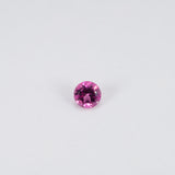 Earth Mined Pink Tourmaline 0.27ct Round 4mm – Untreated Loose Gemstone for Ring, Pendant & Jewelry Making – One Stone