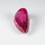Natural Rubellite Tourmaline 10.99ct Pear 19.4x11.3mm – Untreated Loose Gemstone for Ring, Pendant & Jewelry Making – One Stone