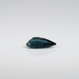 Natural Indicolite Tourmaline 1.37ct Pear 11.1x5.6mm – Untreated Loose Gemstone for Ring, Pendant & Jewelry Making – One Stone