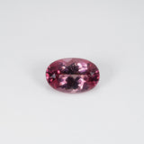 Natural Pink Tourmaline 3.33ct Oval 11.8x7.8mm – Heat Treated Loose Gemstone for Ring, Pendant & Jewelry Making – One Stone