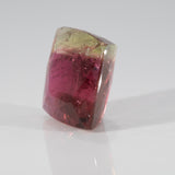 Natural Bi-Color Tourmaline 11.12ct Cushion 13mm – Untreated Loose Gemstone for Ring, Pendant & Jewelry Making – One Stone