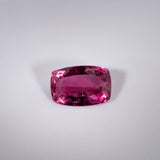 Natural Rubellite Tourmaline 3.46ct Cushion 12.6x8.4mm – Untreated Loose Gemstone for Ring, Pendant & Jewelry Making – One Stone