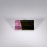 Earth Mined Bi-Color Tourmaline 6.04ct Emerald 15.5x8.4mm – Untreated Loose Gemstone for Ring, Pendant & Jewelry Making – One Stone