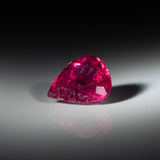Natural Rubellite Tourmaline 6.93ct Pear 14x11.3mm – Heat Treated Loose Gemstone for Ring, Pendant & Jewelry Making – One Stone