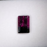 Earth Mined Bi-Color Tourmaline 4.26ct Emerald 12x8mm – Untreated Loose Gemstone for Ring, Pendant & Jewelry Making – One Stone