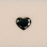 3.12 carat natural blue sapphire, heart 10.23x8.63mm loose gemstone