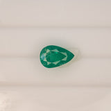 2.27ct colombian emerald pear 11.3x7.5mm loose green gemstone