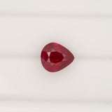 GIA-Certified Burma Ruby Heated Treatment Pear Shape 1.7 Ct – Timeless Luxury Engagement Ring Centerpiece