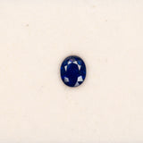 1.23 carat natural blue sapphire, oval 7.1x5.8mm loose gemstone