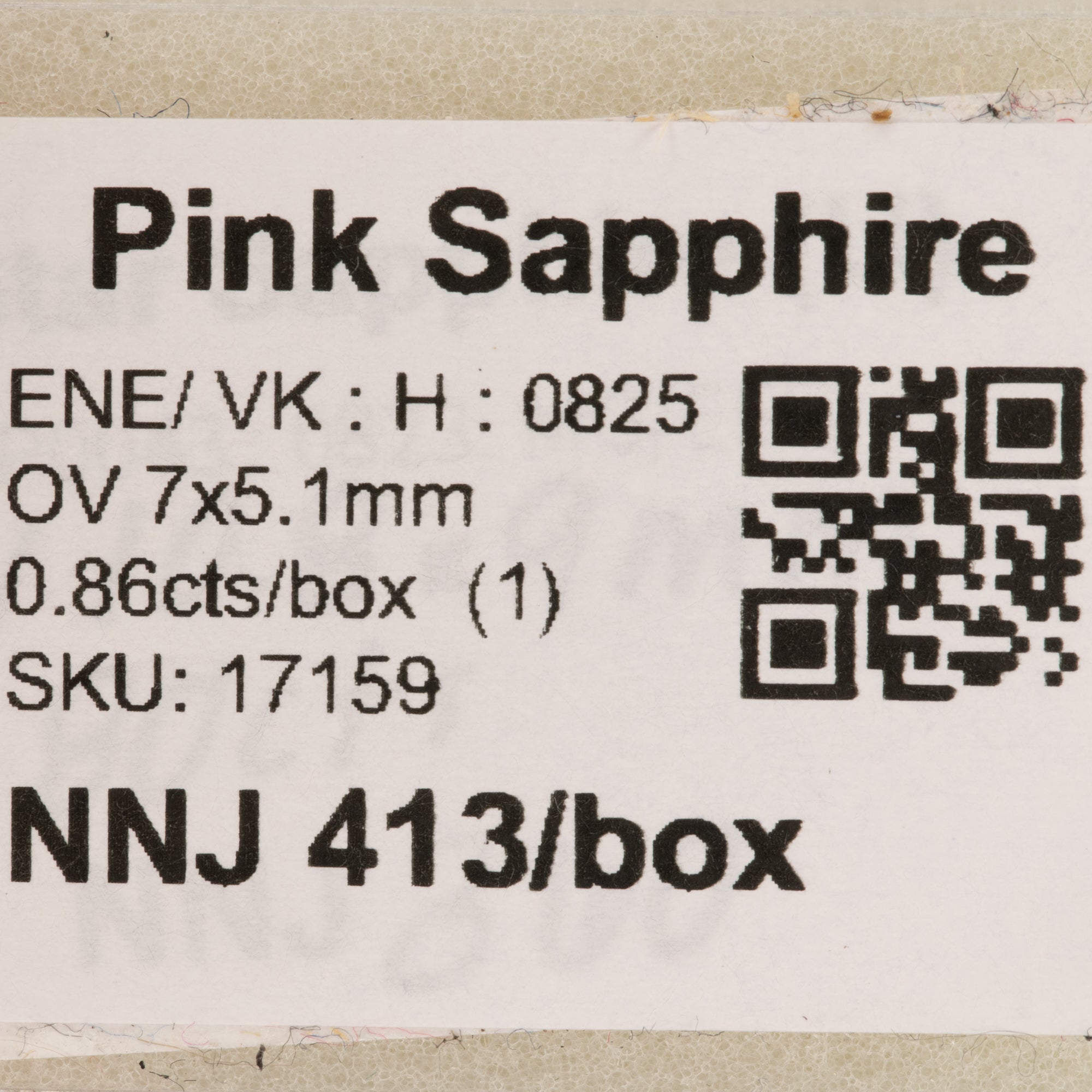 0.86 carat natural pink sapphire oval 7x5.1mm loose gemstone – view 2
