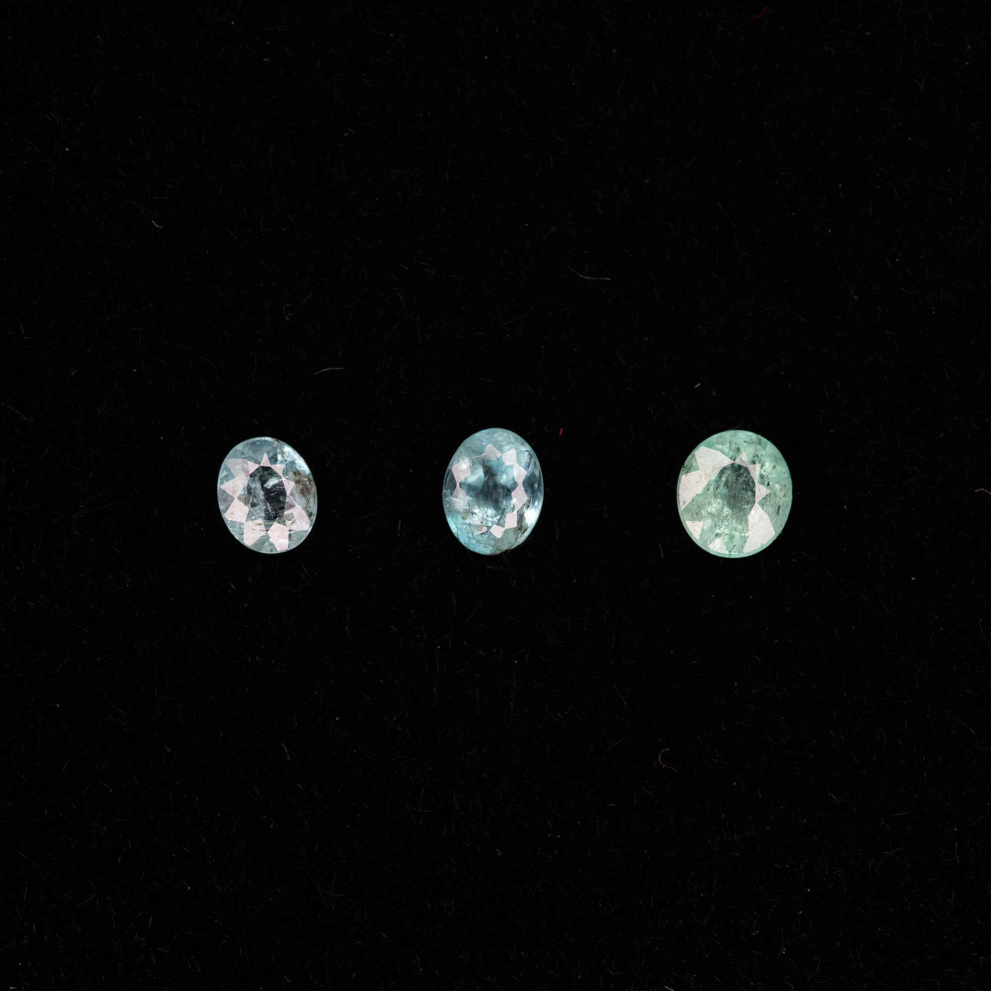 0.16ct paraiba tourmaline oval 3.7x3mm loose gemstone