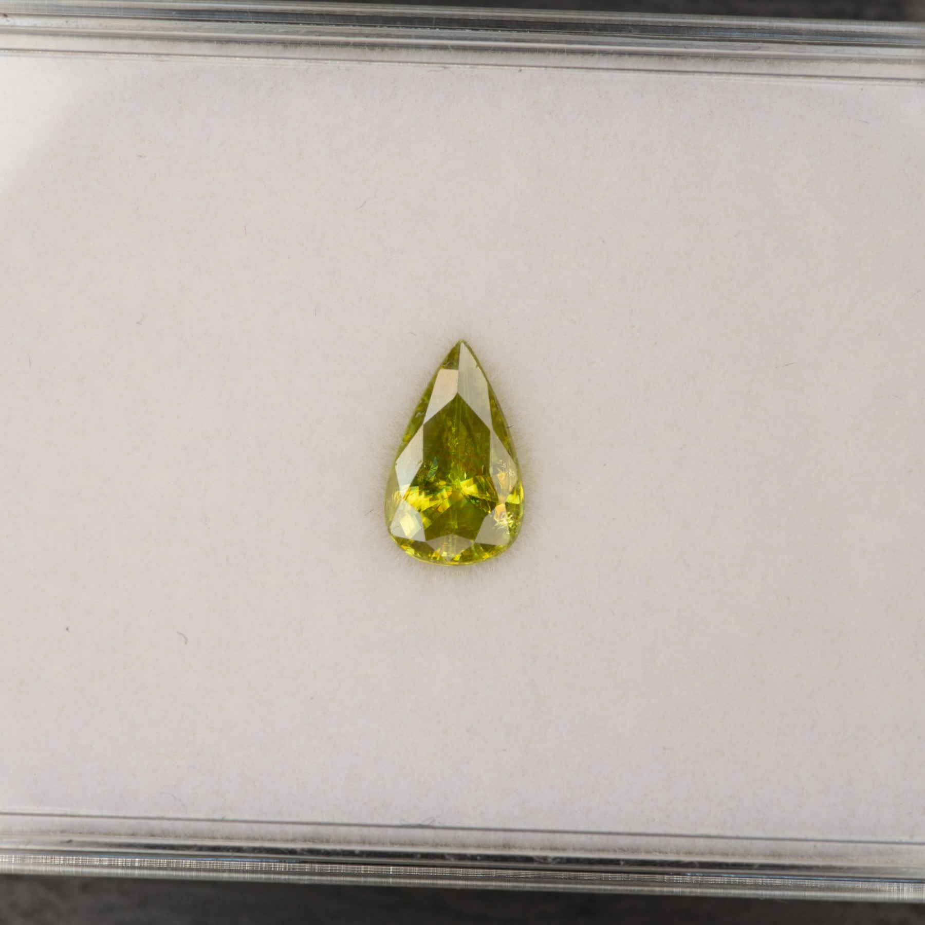 Sphene Pear Loose Gemstone 1.52 Carat