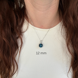 Natural Square Cushion Cut London Blue Topaz – Calibrated Loose Faceted Gemstone for Jewelry Making