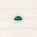 1.07ct zambian emerald emerald cut 7.2x5.8mm loose green gemstone