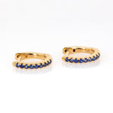 14K Gold Everyday Wear Huggies Hoop Earrings for Women and Girls