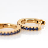 14K Gold Everyday Wear Huggies Hoop Earrings for Women and Girls