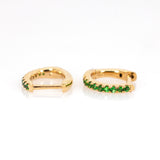 14K Gold Everyday Wear Huggies Hoop Earrings for Women and Girls