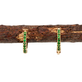 14K Gold Everyday Wear Huggies Hoop Earrings for Women and Girls