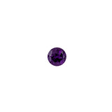 Natural Amethyst Round Shape Faceted Loose Gemstone