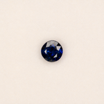 0.37 carat natural blue sapphire, oval 4.1x4.2mm loose gemstone