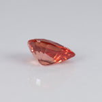 0.75 carat natural padparadscha sapphire pear 7x5mm loose gemstone – view 3