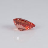 0.75 carat natural padparadscha sapphire pear 7x5mm loose gemstone – view 3