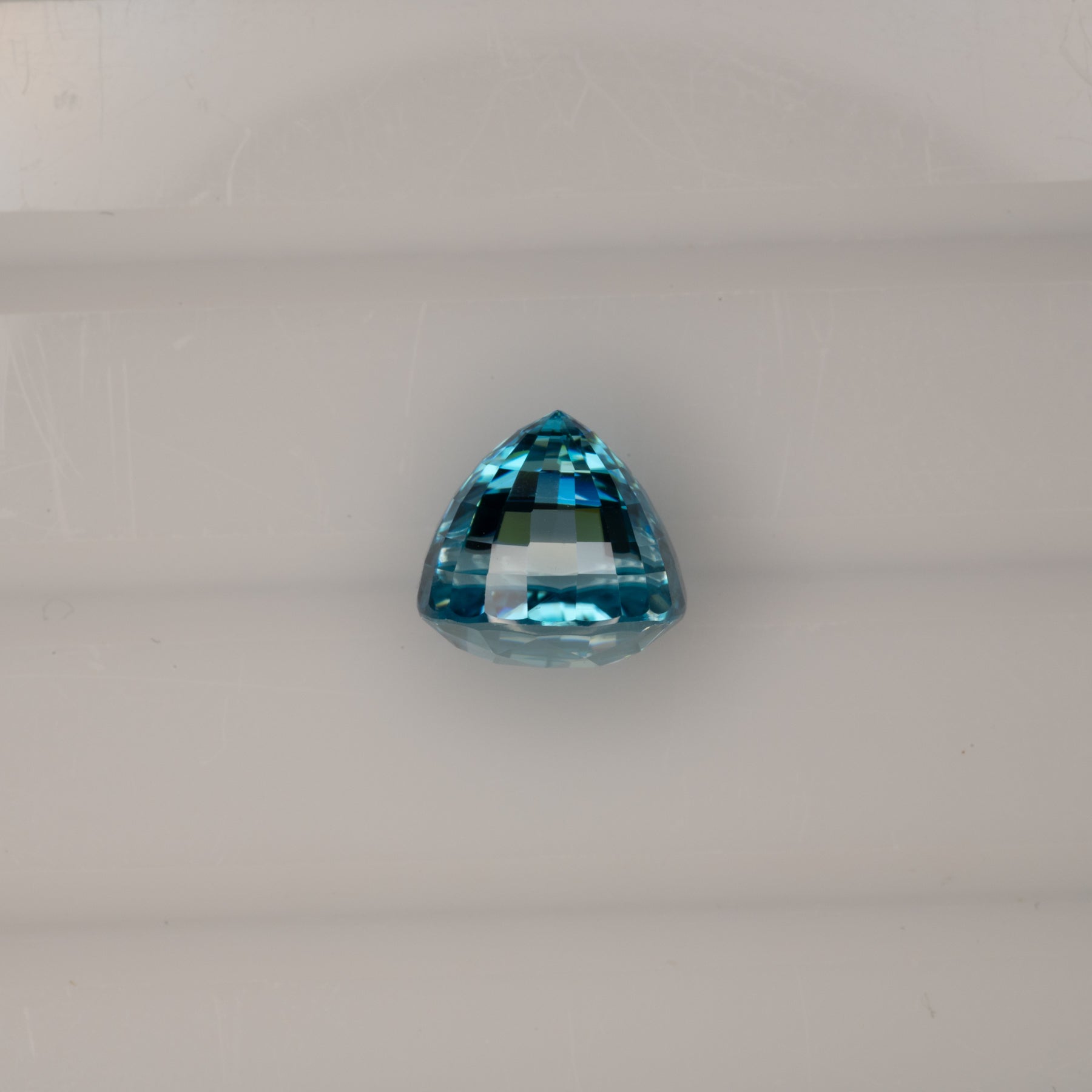natural cambodian blue zircon oval loose gemstone