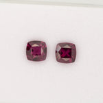 1.79ct Rhodolite Garnet cushion 7mm loose pink gemstone