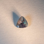 0.42 carat natural color-change alexandrite trillion, 5.41x5.22mm untreated loose gemstone – view 2