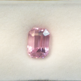 Natural Kunzite, Untreated 7.98ct Cushion Cut 13.3x9.1mm - Collector Quality Loose Gemstone