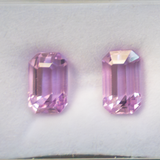 Natural Kunzite, Untreated 6.52ct Emerald Cut 13x8mm - Collector Quality Loose Gemstone