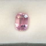 Natural Kunzite, Untreated 7.87ct Emerald Cut 12x8.9mm - Collector Quality Loose Gemstone
