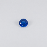 0.46 carat natural blue sapphire, round 4.5mm loose gemstone