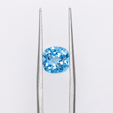 Brazilian Swiss Blue Topaz Cushion 5mm to 8mm – Natural Earth Mined Irradiated Loose Gemstone – One Stone