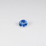 0.53 carat natural AAA grade blue sapphire, oval 5x4mm loose gemstone