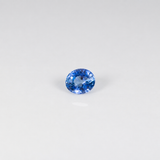 0.53 carat natural AAA grade blue sapphire, oval 5x4mm loose gemstone