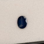 2.00 carat natural blue sapphire, oval 9x7mm loose gemstone