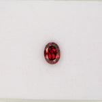 1.44ct Malay Garnet oval 7.5x5.5mm loose red gemstone