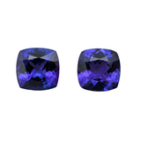 AAA Natural Vivid Blue Tanzanite 5.9 Ct Cushion Cut 11×11×6.7 mm Loose Gemstone – Fine Tanzanite for Ring or Pendant
