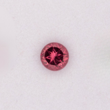 0.35ct Rhodolite Garnet round 4mm loose pink gemstone