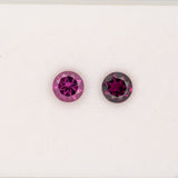 1.07ct Purple Garnet round 6mm loose purple gemstone