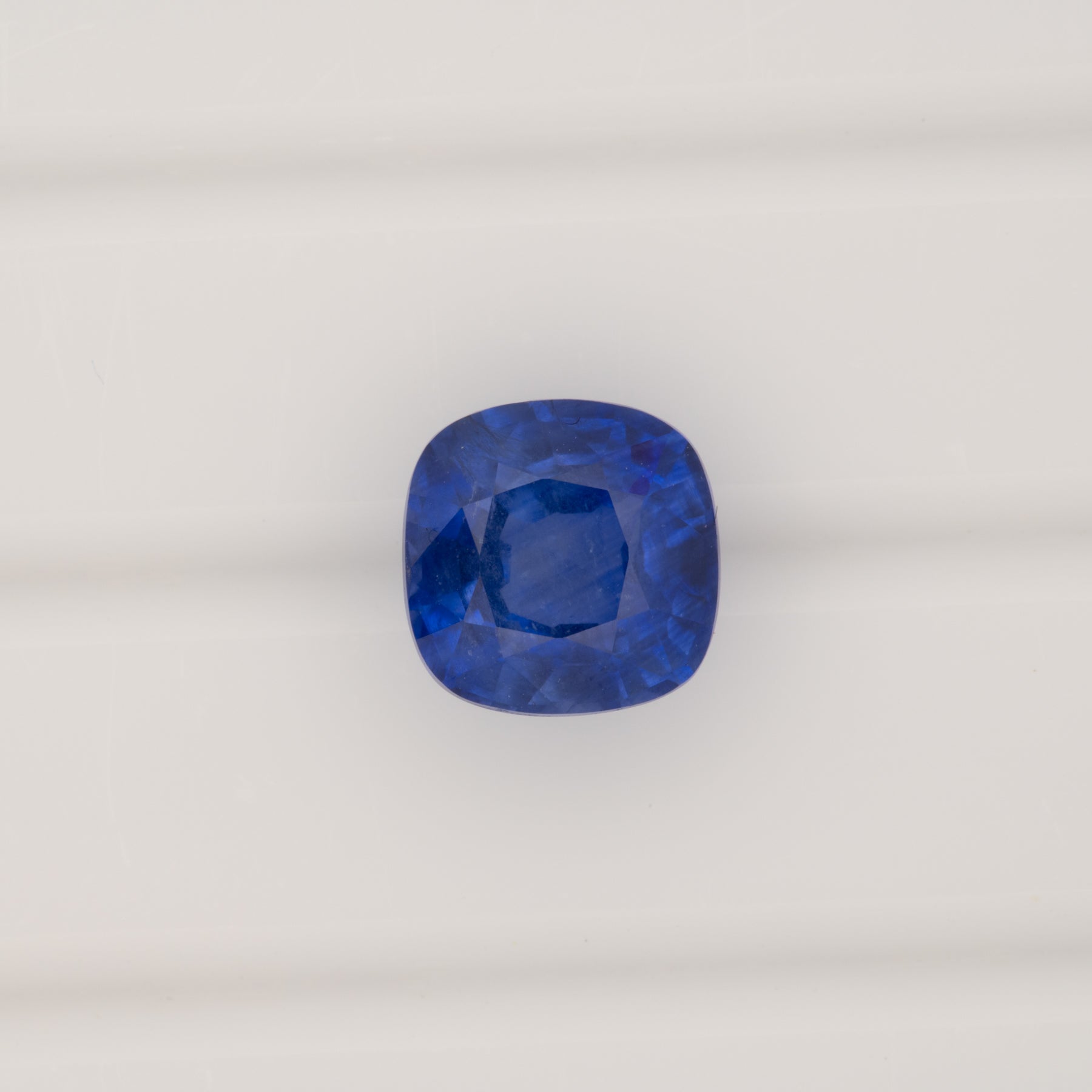 GIA certified natural ceylon sapphire cushion loose gemstone