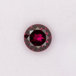 1.86ct Purple Garnet round 7.4mm loose purple gemstone