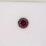 2.08ct Purple Garnet round 7.8mm loose purple gemstone