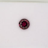 2.08ct Purple Garnet round 7.8mm loose purple gemstone