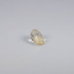 3.05 carat natural canary sapphire oval 9.3x6.6mm loose gemstone – view 2