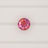 GIA certified natural pink sapphire round loose gemstone
